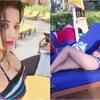 Article image for: Bhojpuri sensation Monalisa sets the temperature soaring in multi-coloured swimsuit