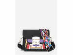 Abstract Print Bag With Guitar Strap