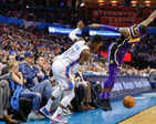 Thunder's 119-103 win over LA Lakers