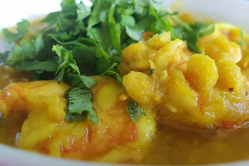 Prawn and Yellow Split Pea Curry
