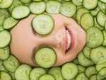 Egg and cucumber face mask