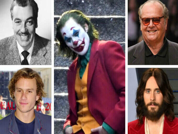 Joker Every Actor Who S Played The Iconic Supervillain In Cinema The Times Of India