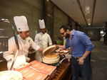 Saif Ali Khan checks out the delicacy!