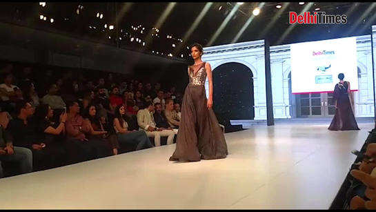 Rich fabrics and intricate surface ornamentation by designer Ashfaque Ahmad at DTFW