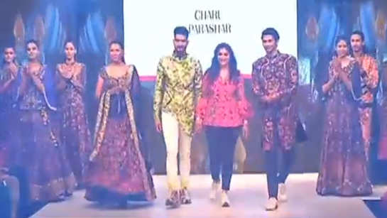 Showcasing collection of Charu Parashar and Anand Bhushan at DTFW