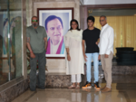 Priya Dutt with her family