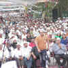 Article image for: Delhi CM Arvind Kejriwal holds rally in <i class="tbold">shahdara</i>