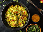 Buttermilk and Poha