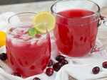 Cranberry & lemon infusion