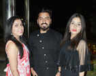 Students have a gala time at the farewell party
