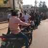 Visakhapatnam: Voters waiting in long queue due to technical glitches in the EVMs