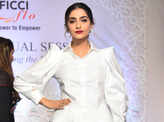 Sonam Kapoor and Sania Mirza grace the FICCI FLO event