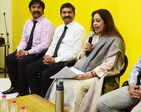 Kirron Kher conducts a 'Coffee with Kirron' session with specially-abled people