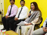 Kirron Kher conducts a 'Coffee with Kirron' session with specially-abled people