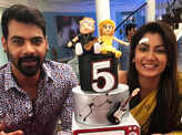 Kumkum Bhagya completes five years; Shabir and Sriti get emotional