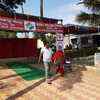 This model polling booth at Srirangapatana (TMC campus) has two wheel chairs, drinking water facility,  ramp n no queue for senior citizens