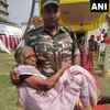 90-year-old Urmila cast her vote at polling in Bihar's Bhagalpur