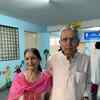 The 80 year old couple had been voting together since 52 years. Koushik Thakur and Asha Thakur are the residents of Vasanth nagar and have always accompanied each other. Asha said she will vote in every election in the future only with her husband.