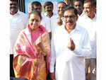 Karnataka deputy CM votes