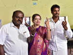 Karnataka CM votes