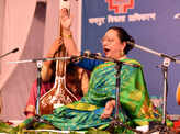 Parveen Sultana performs at an event