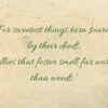 On concequences
