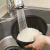 How to clean rice to get rid of chemicals in them?