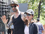 Sunny Leone hits the gym with husband Daniel