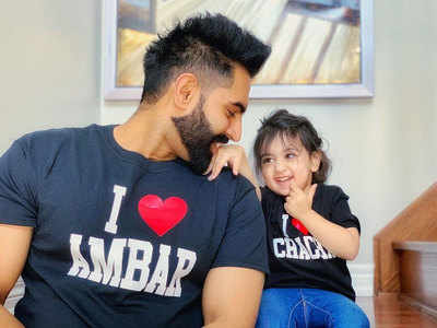 Pic: Parmish Verma calls his niece Ambar 'calm in the chaos'