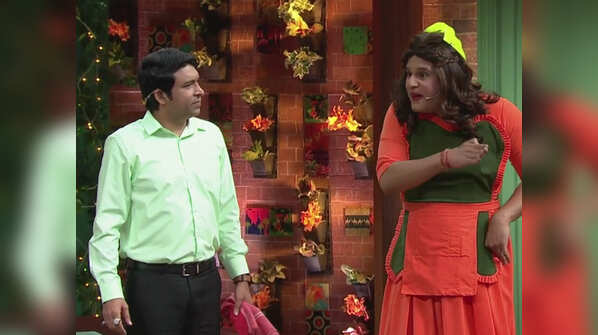 Krushna and Chandan's banter