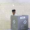 94-year-old Balesing Ghatubha is voting since first election after Independence. He didn't miss a single election. He is a retired police personnel.