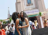St. Mary's Basilica revels in festive cheer on Easter Sunday