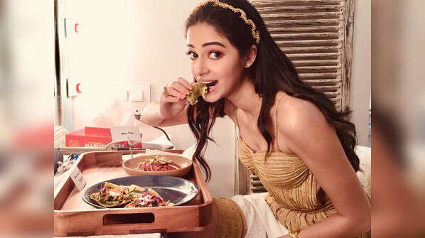 Ananya a foodie at heart