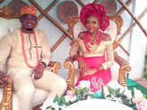 Former Nigerian beauty queen Glory Brown gets married