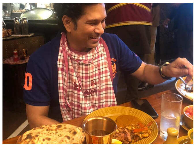 Sachin Tendulkar S Birthday Sachin Tendulkar S Love For Food Is Eternal Here S Proof