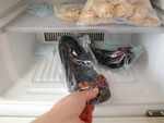 Put your shoes in the freezer