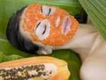 Pineapple and papaya face mask