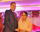 A glittering engagement for Tanya and Vivek