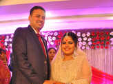 A glittering engagement for Tanya and Vivek