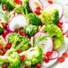 Broccoli and Pomegranate Salad