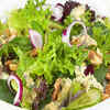 ​Leafy Greens with Onion and Walnut Salad