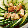 Tofu Cucumber Salad