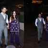 Photos: Varun Dhawan and Natasha Dalal papped post a function in Mumbai