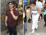 Aamir Khan and Kiran Rao cast their vote