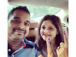 Shankar Mahadevan casts his vote