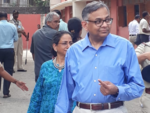 Chairman of Tata Companies casts his vote