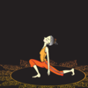 ​Equestrian pose