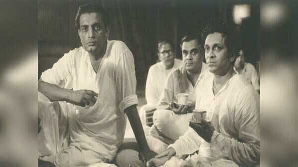 Satyajit Ray with Ravi Shankar
