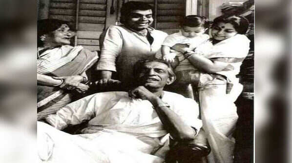 A rare family photograph