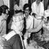 During the shoot of Shatranj Ke Khilari